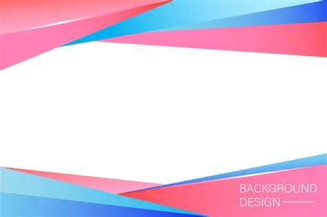 Premium Vector Modern Abstract Background With Blue And Red Color