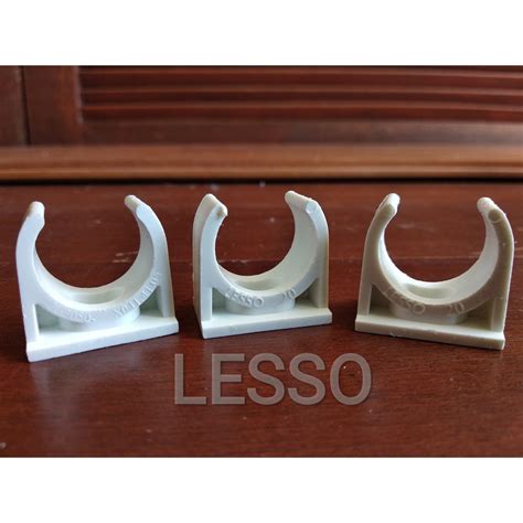 Jual Klem Conduit Lesso Mm Penjepit Pipa Listrik Conduit Clamp