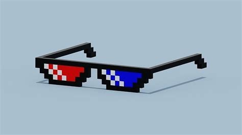 3D model Polarized Glasses VR / AR / low-poly | CGTrader