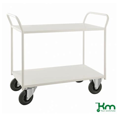 Kongamek Fully Welded Metal Storage Trolley Handling Access From