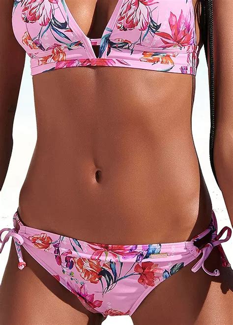 Sunseeker Floral Print Bikini Bottoms LASCANA