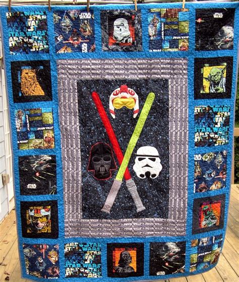 Star Wars Quilt Episode 2 A Second Star Wars Quilt For M Flickr