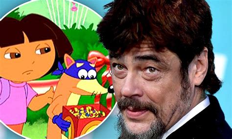 Benicio Del Toro Cast As Dora The Explorer Villain Swiper The Fox Daily Mail Online