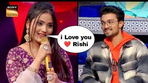 Omg I Bidipta ने ️ Rishi को बोल दिये Love ️ You L Indian Idol Season 13