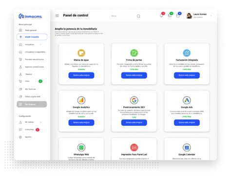 CRM Inmobiliario Facil De Usar Con Web Inmobiliaria InmoCMS