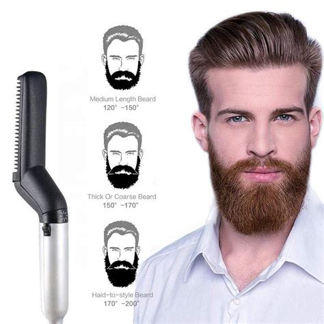 Beard Straightener - Best Heated Beard Straightening Comb – Rabbit Quick