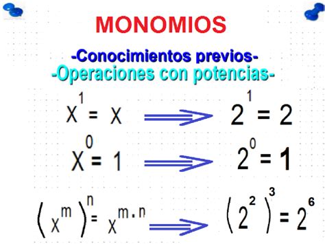 Tu Ayuda Con Las Matemáticas Monomios