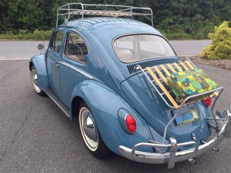 All Original Metal Nicely Restored 1963 Volkswagen Beetle Volkswagen