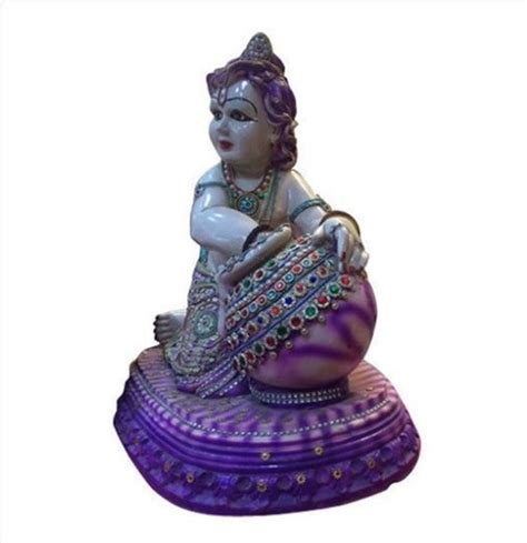 Durable Bal Krishna With Handi Statue At Best Price In Panvel Roopsas