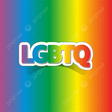 Lgbtq Conceptual Design With Rainbow Colors Vector Illustration Banner