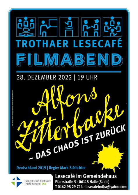 Filmabend Alfons Zitterbacke das Chaos ist zurück