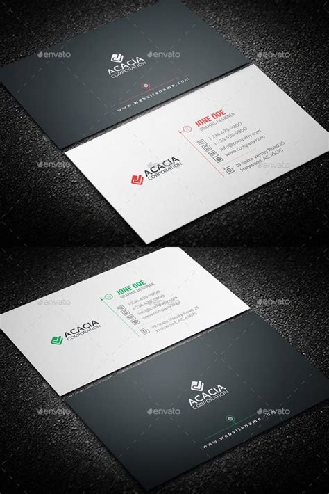 Modern Business Card Template Ksioks