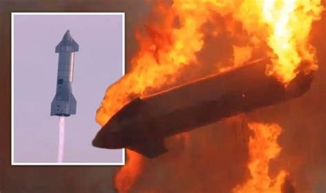 Damn SpaceX Starship SN10 Prototype Successfully Lands Only To Explode