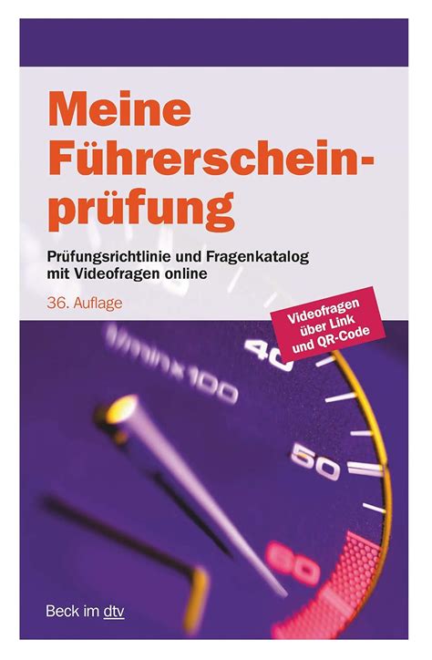 Meine Führerscheinprüfung Prüfungsrichtlinie mit allen Prüfungsfragen