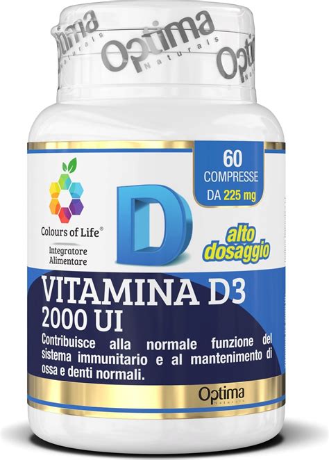 Vitamin D Ui Tabl Optima Naturals Vitalabo Online Shop