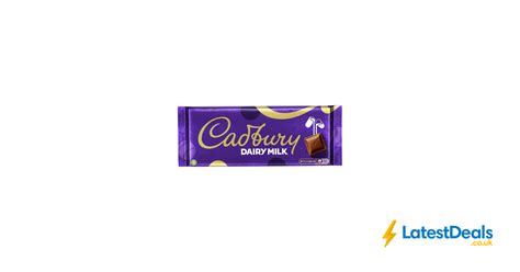 Cadbury Dairy Milk Chocolate Large T Bar £350 At Asda