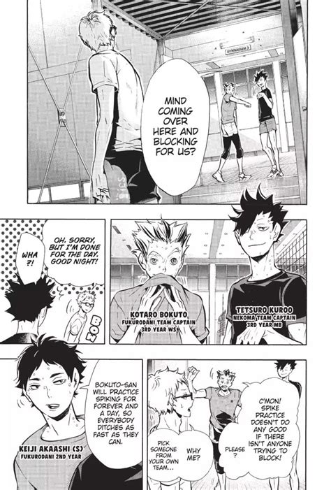 Haikyuu Manga Page