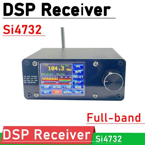 Si4732 All Band Dsp Receiver Fm Lw Mw Sw Ssb Radio Receiving Rds Touch