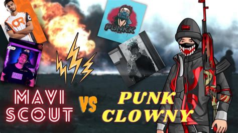 MAVI SCOUT Vs PUNKK CLOWNY In A INTENSE TDM BATTLE WHO WILL WIN