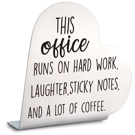 Funny Desk Signs