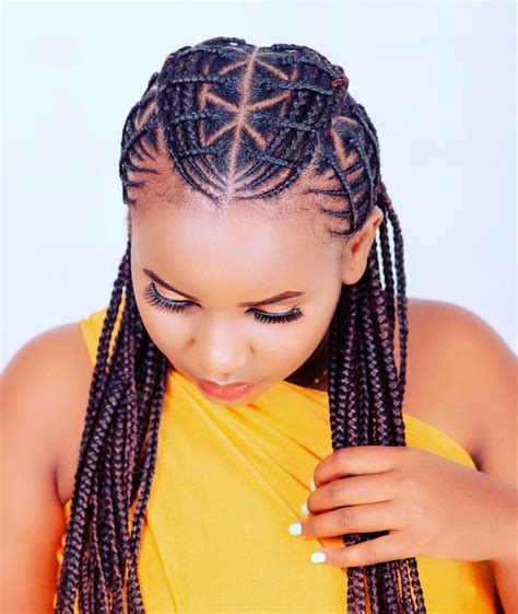 27 Triangle Braids Hairstyle Ideas Thrivenaija