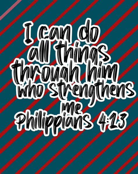 English Bible Verses I Can Do All Things Through Him Who Strengthens