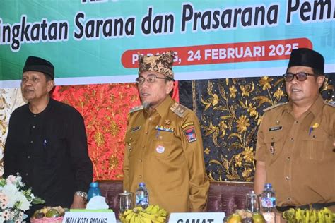 Buka Musrenbang Rkpd Tiga Kecamatan Wawako Harapkan Sejalan Visi Misi