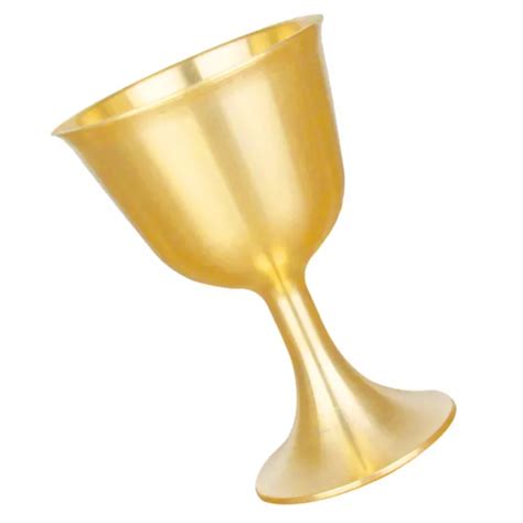 Gold Chalice Cup Royal Cups Wine Glass Useful Temple Supply £1028