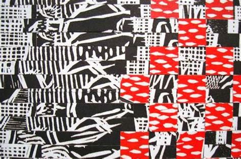 BEAUTIFUL ABSTRACT GEOMETRIC AND SYMMETRIC PRINTS IN LINOCUTS BY