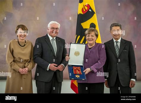 Berlin Germany Th Apr Angela Merkel Cdu Former German