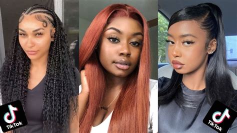 9 Trendy Tiktok Hairstyles For Black Ladies Fall 2022 And Winter 2023 Youtube