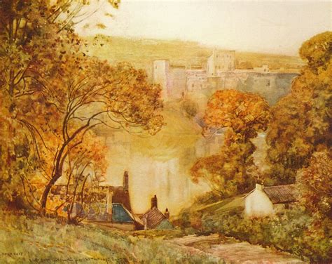 Chepstow Castle On The Wye C1910 By Alfred East