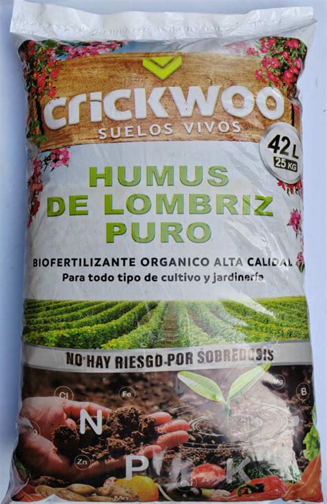 Humus de lombriz Crickwoo Venta de lúpulo