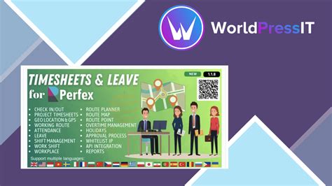 Timesheets And Leave Management For Perfex CRM WorldPress IT