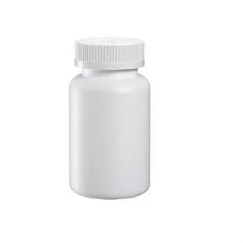 Plain White Hdpe Plastic Bottle For Pharmaceutical Use At Best Price In