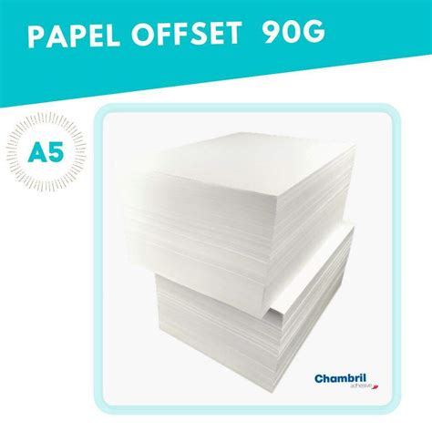 Offset Chambril G A Fls Papel Branco Sulfite