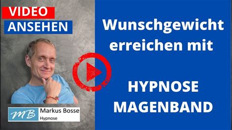 Hypnotisches Magenband Zur Gewichtsreduzierung YouTube