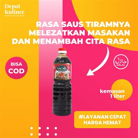 Jual Saori Saus Tiram Liter Shopee Indonesia