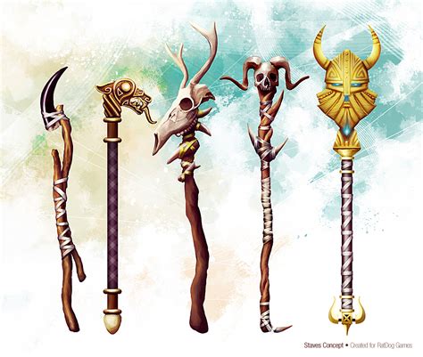 Fantasy Weapon Concept Art