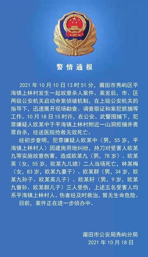 福建莆田重大刑案致2死3伤嫌疑人自杀身亡背后：豪宅叠起与寸土寸金的土地之争房子