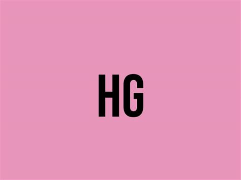 hg  meaning    fluentslang