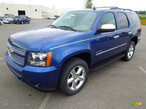 2012 Blue Topaz Metallic Chevrolet Tahoe Ltz 4x4 64034868 Gtcarlot