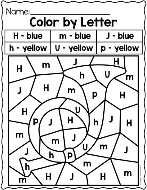color by letter printables 8