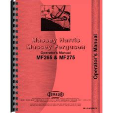 Shop Our Selection Of Massey Ferguson 275 Parts And Manuals