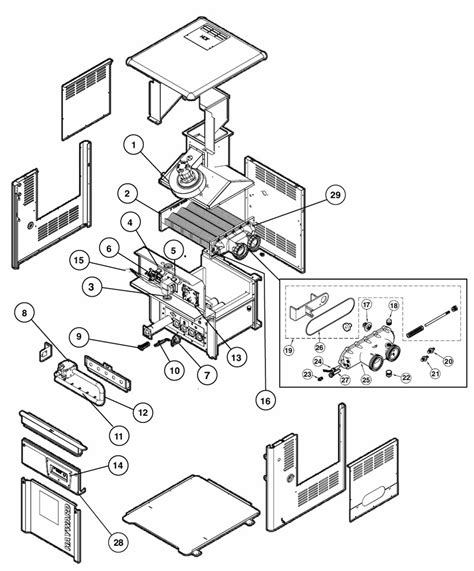 Hayward H Series Low Nox Induced Draft Heater Parts