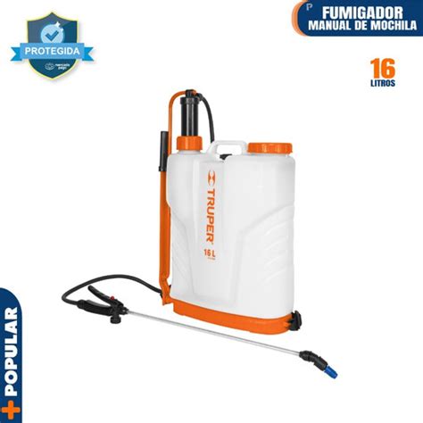 Fumigador De 16 L Manual De Mochila Truper 14192 PRO FERRETERIAS