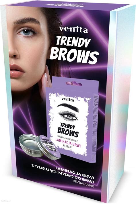 Zestaw Dla Kobiety Venita Trendy Brows Zestaw Do Laminacji Brwi