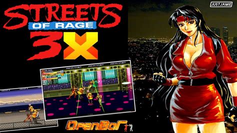 Streets Of Rage X Openbor Pure Gold Streetsofrage Openbor