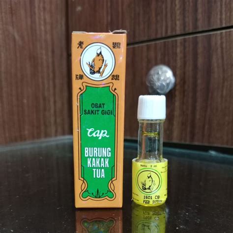 Jual Obat Sakit Gigi Cap Burung Kakak Tua 2ml Shopee Indonesia