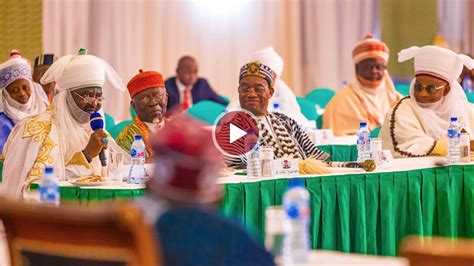 Nigerian Monarchs Pledge Loyalty To Tinubu Promise Support Arise News